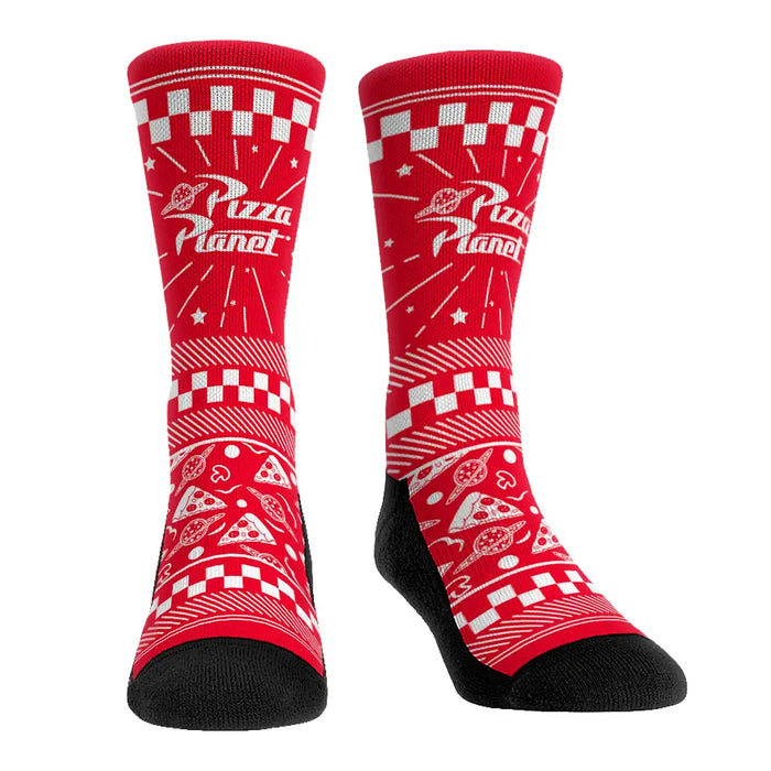 Pizza Planet (Red) by Rock 'Em Socks