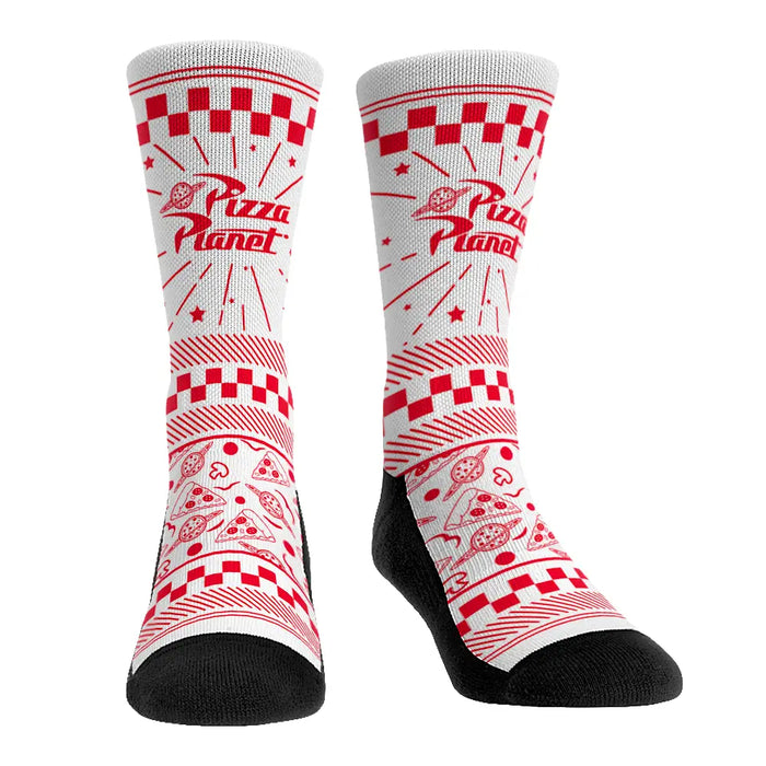 Pizza Planet (White) by Rock 'Em Socks