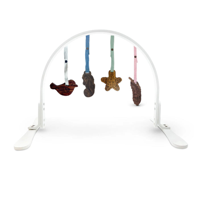 play gym | all wood - white feather by Finn + Emma