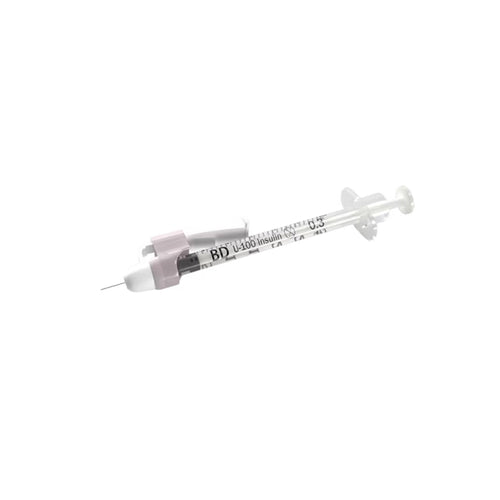 BD SafetyGlide Insulin Syringes 0.3 mL 31G x 8mm by Pasteur Pharmacy