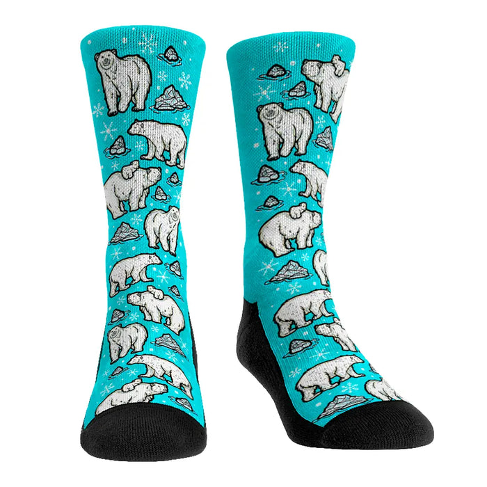 Polar Bears All-Over by Rock 'Em Socks