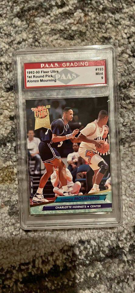 Alonzo Mourning Card by Price Is Right Miami