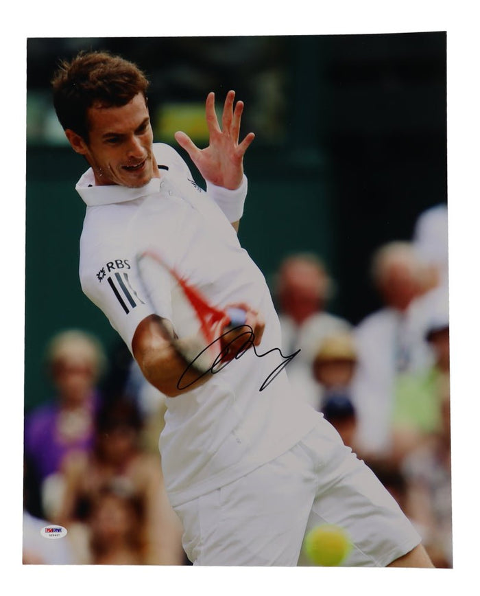 Andy Murray Signed 16x20 Photo (PSA) by Price Is Right Miami