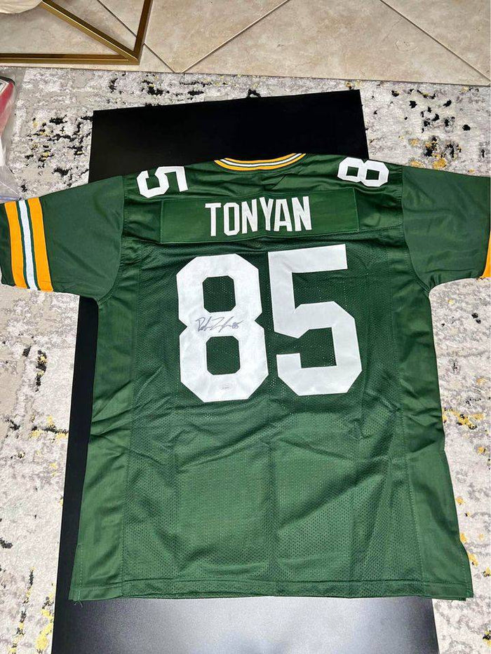 Autographed Robert Tonyan Jersey by Price Is Right Miami