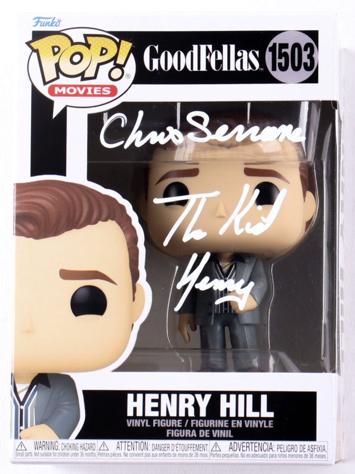 Chris Serrone Signed Goodfellas Funko Pop #1503 (Beckett) by Price Is Right Miami