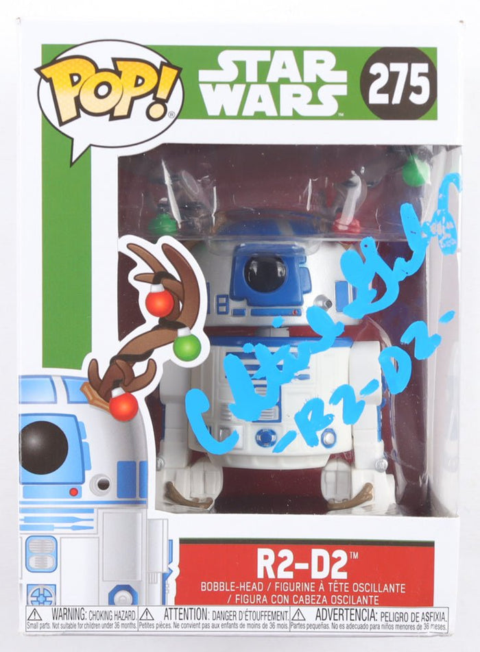 Christine Galey Signed "Star Wars" #275 R2-D2 Funko Pop! Bobble Head Vinyl Figure Inscribed "-R2-D2-" (JSA) by Price Is Right Miami