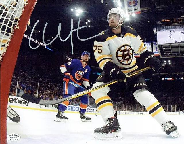 Connor Clifton Boston Bruins Autographed 8x10 Photo Full Time coa by Price Is Right Miami