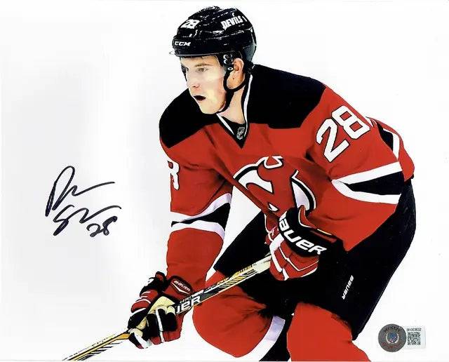 Damon Severson New Jersey Devils Autographed 8x10 Photo Beckett Holo by Price Is Right Miami