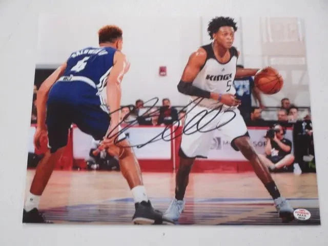 De'Aaron Fox Kings Signed 8x10 Photo (PAAS COA) by Price Is Right Miami