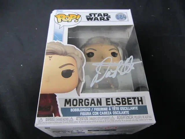 Diana Lee Signed Star Wars Morgan Elsbeth Funko Pop #684 (COA) by Price Is Right Miami