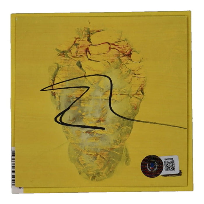 Ed Sheeran Signed "Subtract" CD Insert With Disc (Beckett) by Price Is Right Miami