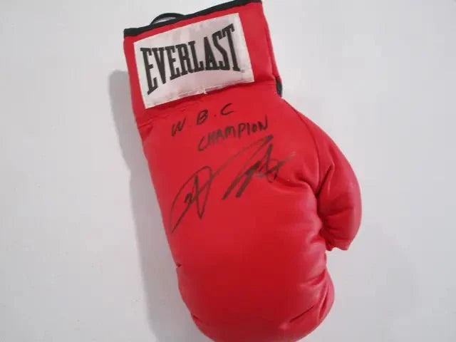 In Jin Chi Signed Boxing Glove (Sig LOA) by Price Is Right Miami