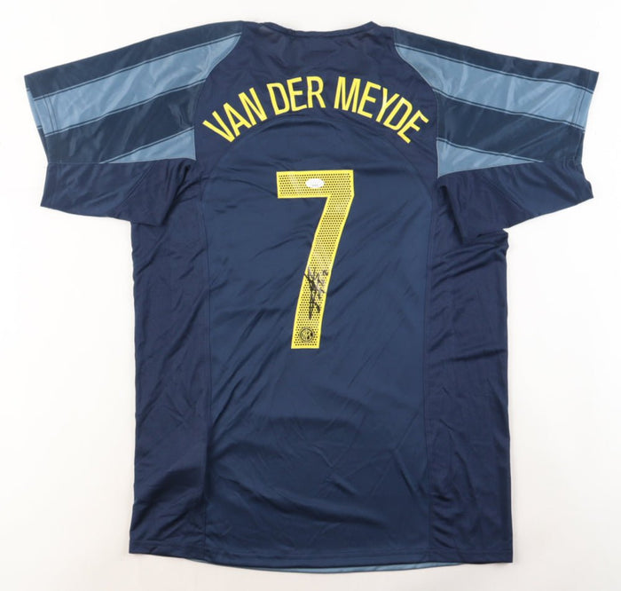 Andy Van Der Meyde Signed Inter Milan Nike Jersey (JSA) by Price Is Right Miami