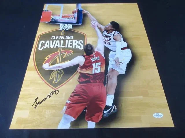 Isaac Okoro Cavaliers Signed 16x20 Photo (FSG Witnessed) by Price Is Right Miami