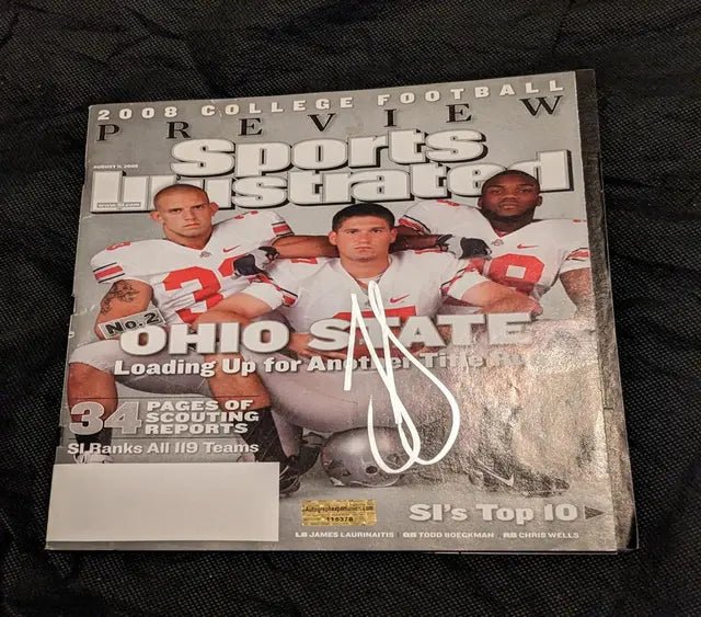 James Laurinaitis Signed Sports Illustrated Magazine (COA) by Price Is Right Miami