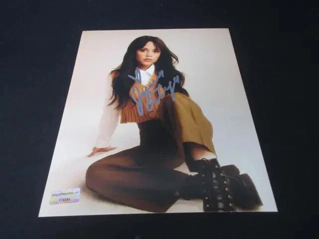Jenna Ortega Signed 8x10 Photo EUA COA by Price Is Right Miami