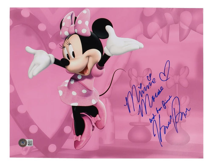 Kaitlyn Robrock Signed Minnie Mouse 11x14 Photo, Inscribed (Beckett) by Price Is Right Miami