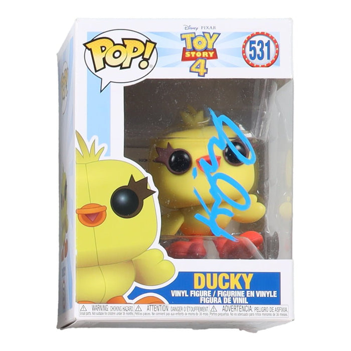 Keegan-Michael Key Signed Toy Story 4 Ducky Funko Pop #531 (Beckett) by Price Is Right Miami