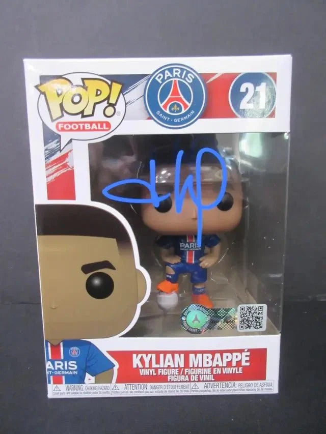 Kylian Mbappé Signed Paris Saint-Germain Funko Pop (Direct COA) by Price Is Right Miami