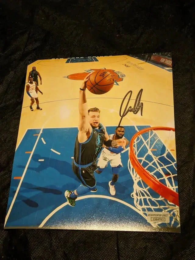 Luka Doncic Signed 8x10 Photo (COA) by Price Is Right Miami