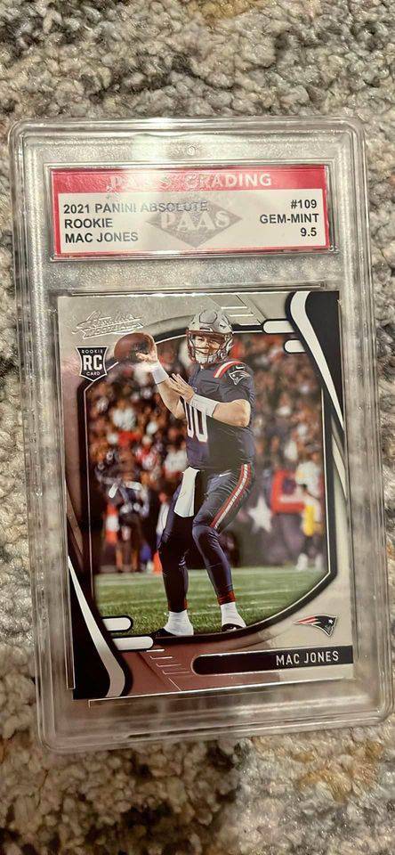 Mac Jones Card by Price Is Right Miami