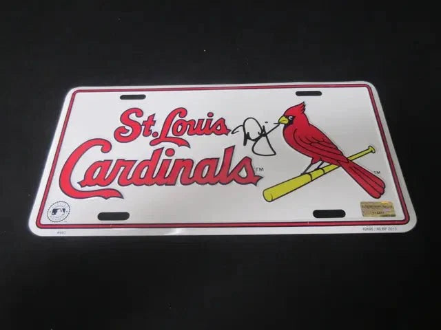 Mark McGwire Signed License Plate EUA COA by Price Is Right Miami