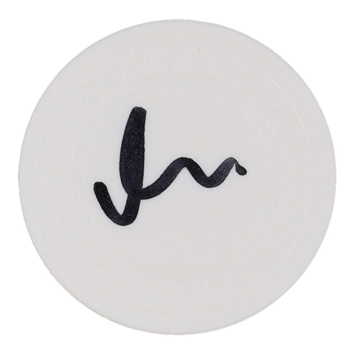 Matt Damon Signed Poker Chip (ACOA) by Price Is Right Miami