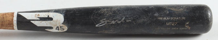 Noelvi Marte Signed B-45 Baseball Bat (JSA) by Price Is Right Miami