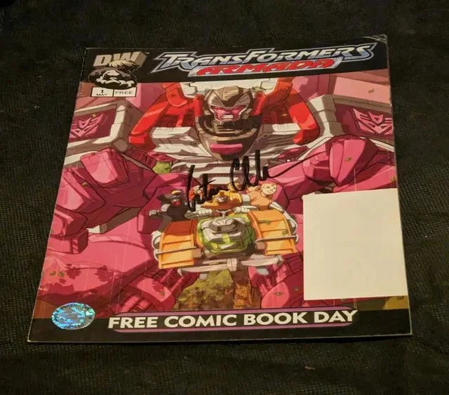 Peter Collin Autographed Transformers Comic (COA) by Price Is Right Miami