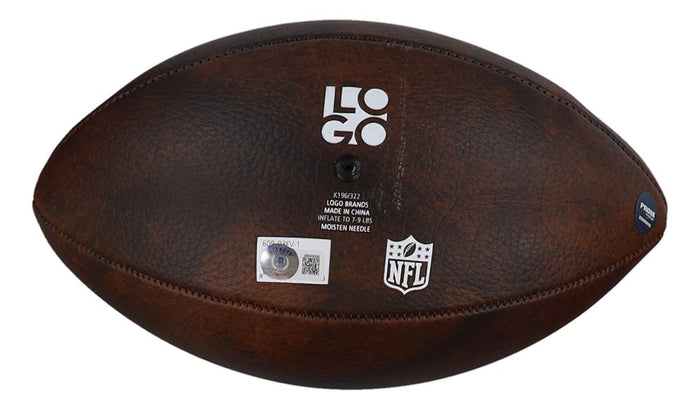Randy White Signed Cowboys Logo Football Inscribed "HOF 94" (Beckett & Prova) by Price Is Right Miami