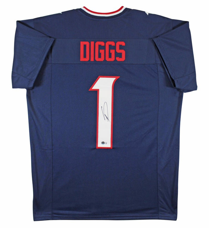 Stefon Diggs Signed Jersey (Beckett) Houston Texans by Price Is Right Miami