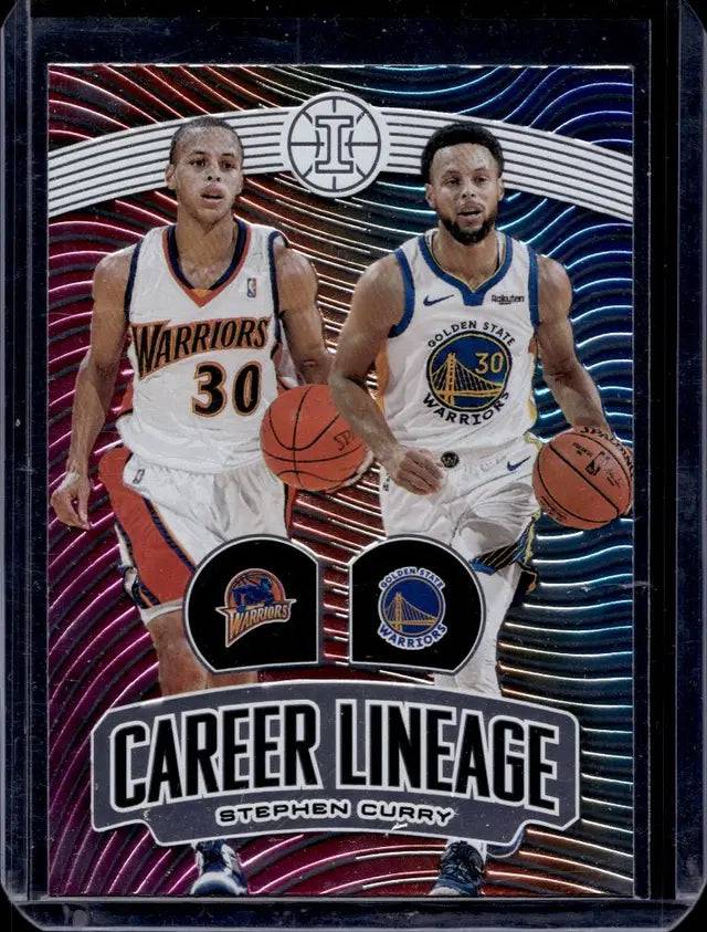 Stephen Curry 2019-20 Panini Illusions Career Lineage Insert by Price Is Right Miami