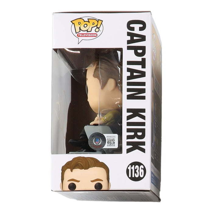 William Shatner Signed Captain Kirk Funko Pop #1136 (Beckett) by Price Is Right Miami