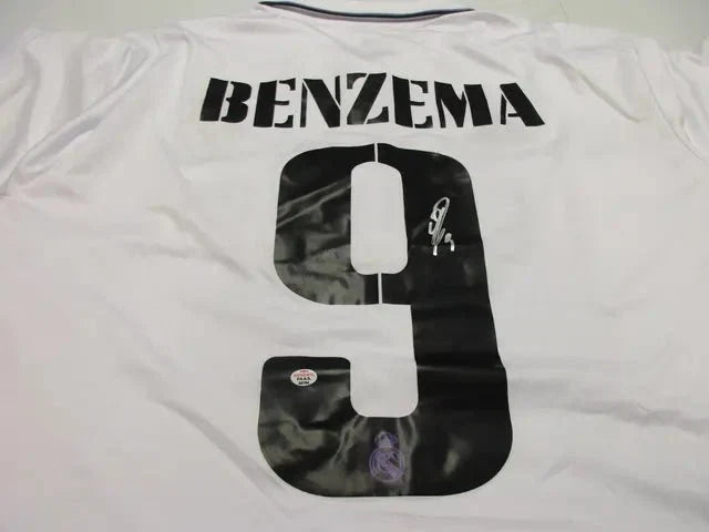 Karim Benzema Signed Soccer Jersey (PAAS COA) by Price Is Right Miami