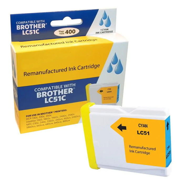 Printer Ink Cartridge for Brother DCP 130c; Brother DCP 330c; Brother DCP 350c; Brother IntelliFax 1 by Texas Depot