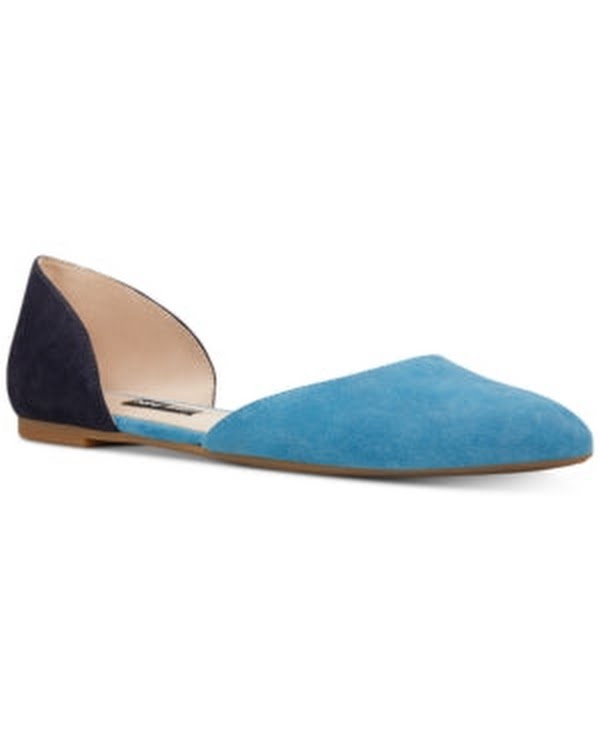 Nine West Starship Two-Piece Flats by Vanessa Jane