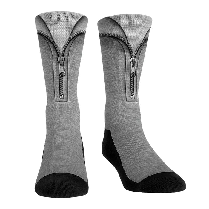 Quarter-Zip Socks (Heather) by Rock 'Em Socks