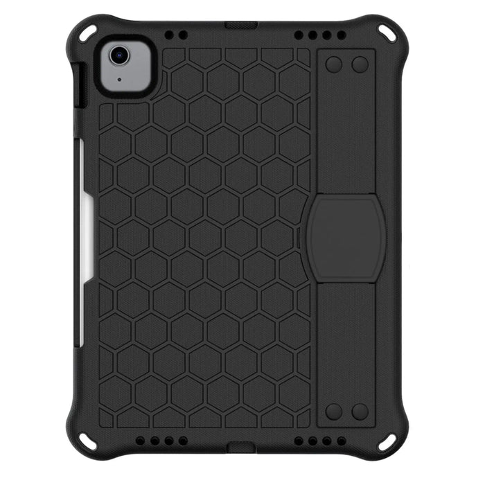 Raider Series HoneyComb Heavy-Duty Hand Strap Case - Apple iPad Air 10.9-inch (4th/5th Gen) and iPad Air 11-inch (M2 & M3 & M4) by Zerodamage Sahara Case LLC