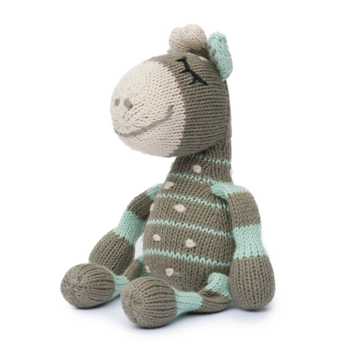 rattle buddy | ami the giraffe by Finn + Emma
