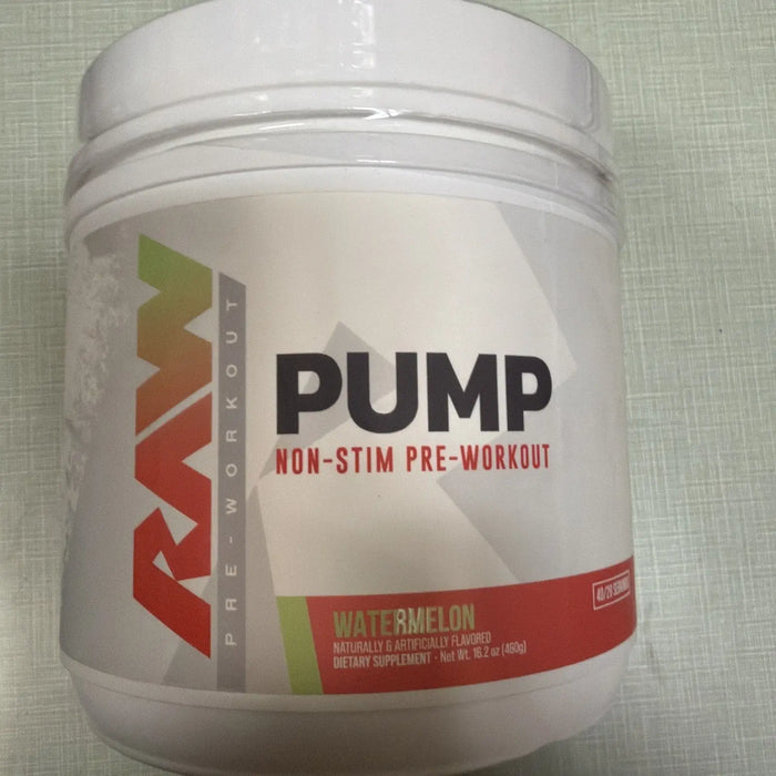 Raw Nutrition, Pump, Non-Stim, Watermelon, 16.2oz (460g) BB 09/26 by Price Is Right Miami