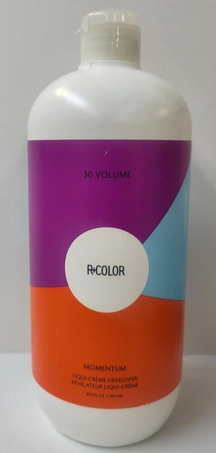 R+Color Momentum Liqui-Creme Developer 30 Volume 30.4 oz / 900ml NEW Salon
