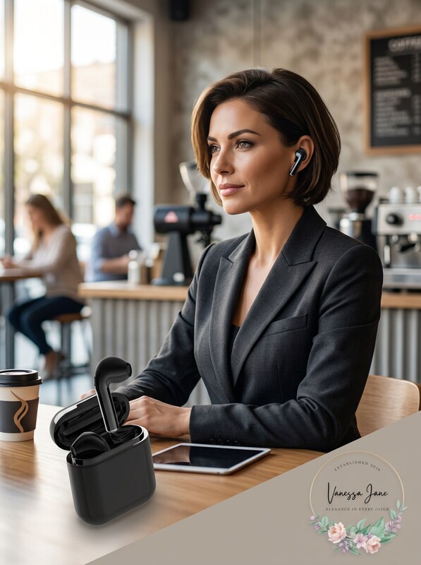 Polaroid True Wireless Bluetooth Earbuds - Black by Vanessa Jane