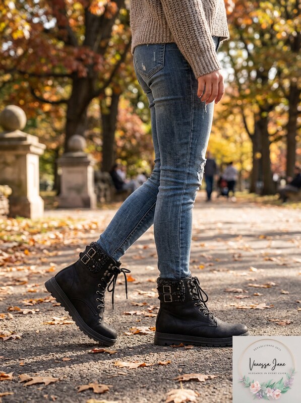 Cliffs by White Mountain women's Kaylor Ankle Boots Black Fabric/8.5 by Vanessa Jane