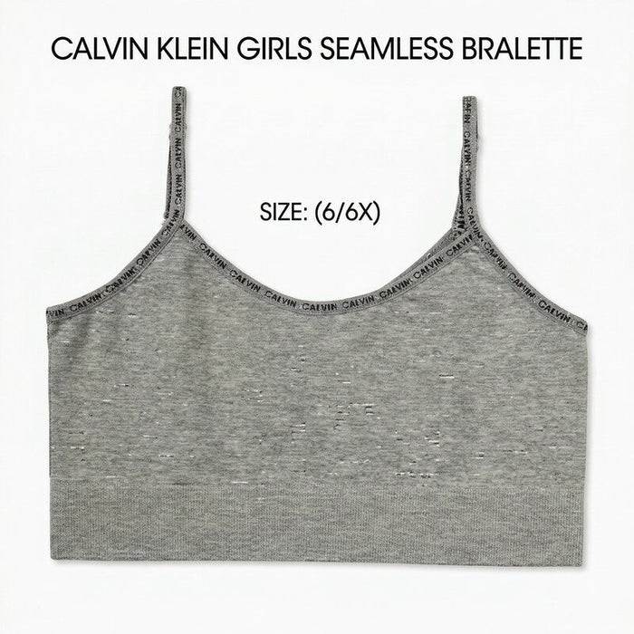 Calvin Klein Girls Seamless Bralette-Size (6/6X) by Vanessa Jane
