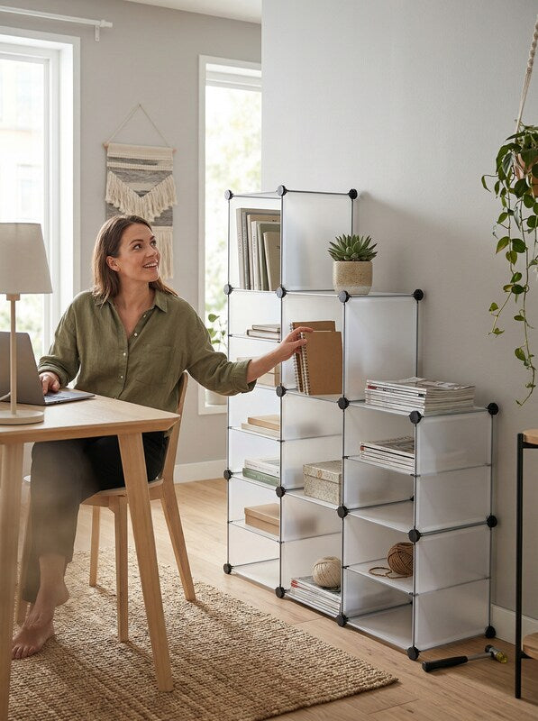 Songmics LPC401 15 Compartments Cube Storage by Vanessa Jane