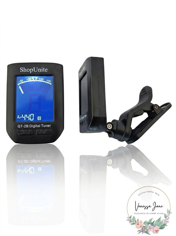 Guitar Tuner From Shop Unite Offers Mini Clip on Guitar + Instrument Tuner by Vanessa Jane