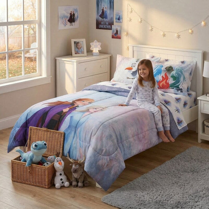 Disney Frozen 2 Sparkle 8pc Full Bed in a Bag Bedding by Vanessa Jane