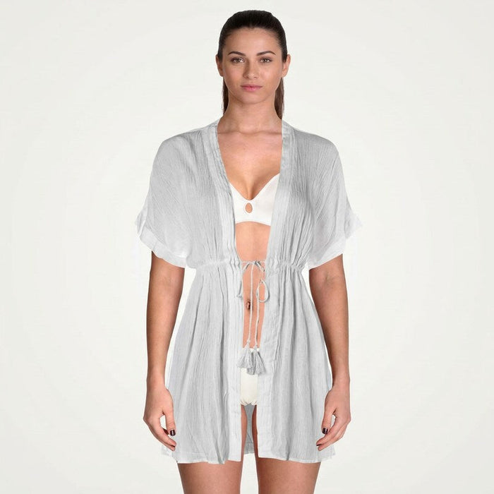 Lauren Ralph Lauren Womens Crinkle Rayon Dress Cover-Up, Size Medium by Vanessa Jane