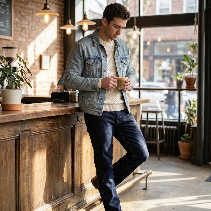 Buffalo David Bitton Mens Driven-X Relaxed Straight Fit Stretch Jeans, 30x30 by Vanessa Jane