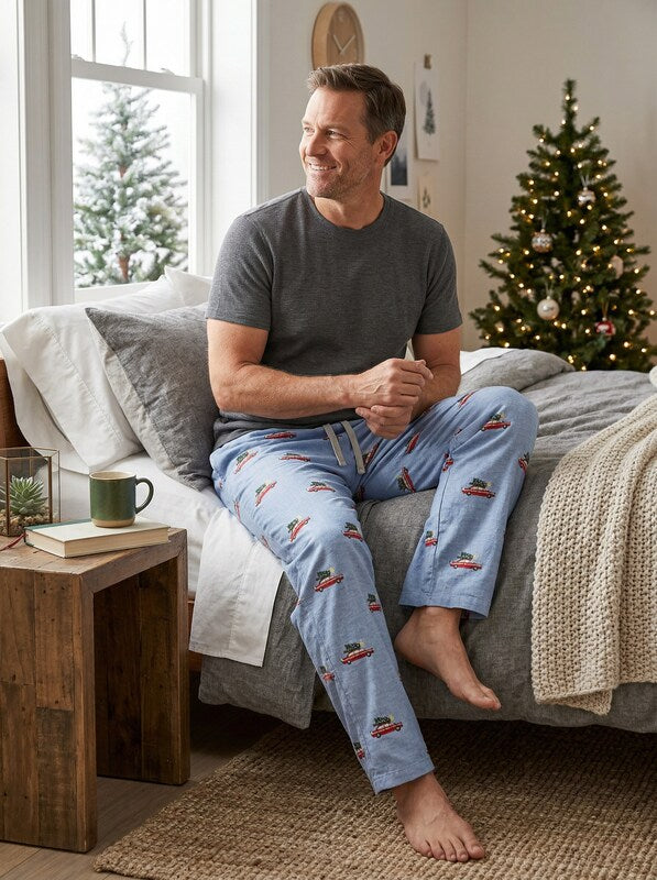 Club Room Mens Printed Pajama Pants, Size XL by Vanessa Jane
